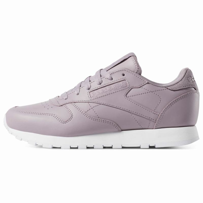 Tenisi Reebok Classic Leather Dama Violet/Albi Romania LP1249YQ